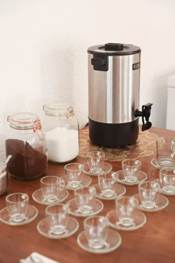 servicio de cafetería